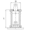 Stainless steel spindle extension bearing | Intec 11